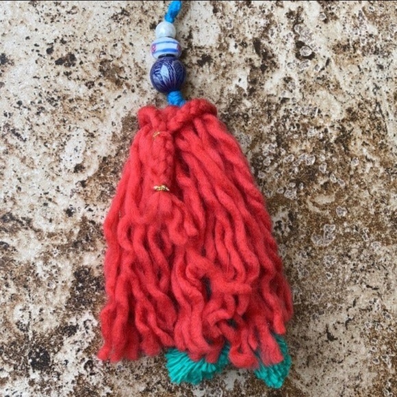 Mermaid macrame Hanger Doll Handmade  100% Handmade - Picture 6 of 12